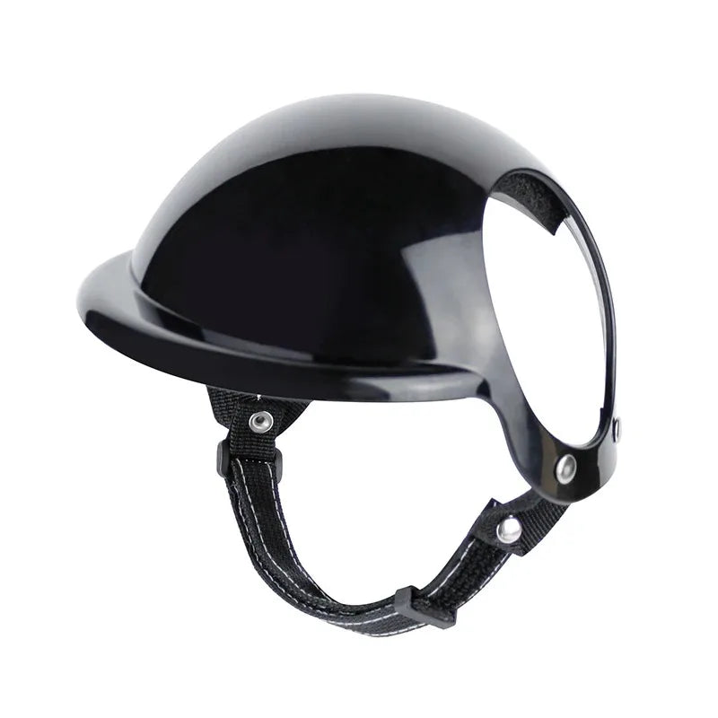 Stylish Pet Helmet S/M/L Bicycle Motorcycle Helmet with Sunglasses Dog Cat Helmet for Traveling Protection Head Pets Accessories