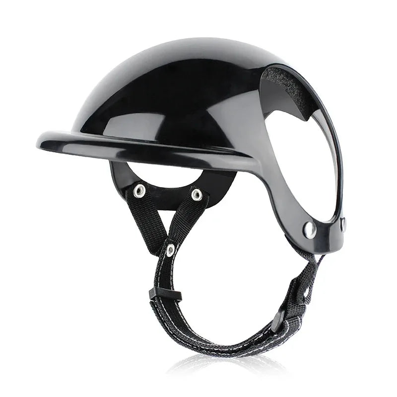 Stylish Pet Helmet S/M/L Bicycle Motorcycle Helmet with Sunglasses Dog Cat Helmet for Traveling Protection Head Pets Accessories